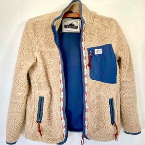 COPY - Penfield Mattawa Navy & Beige Sherpa Jacket